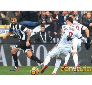 Milan di Imbangi Udinese Dengan Skor 1-1 | Judi Online Indonesia